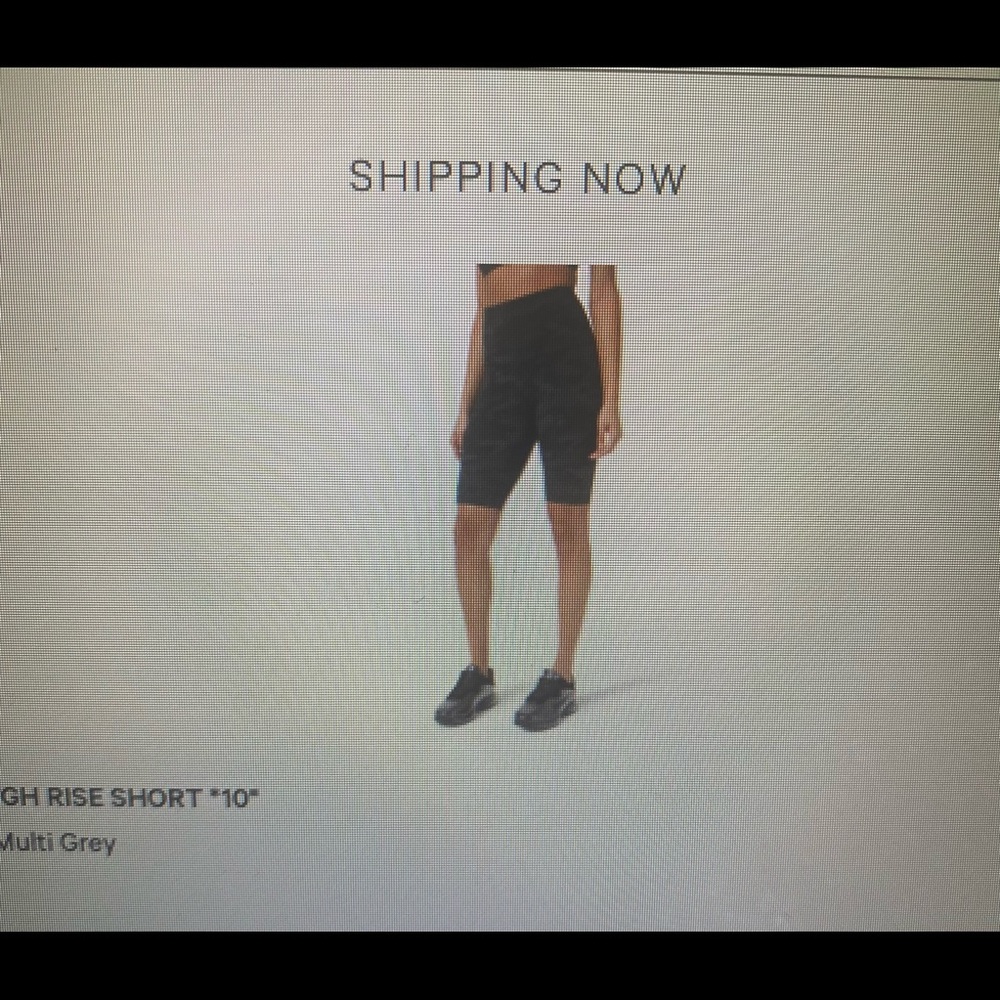 Lululemon high rise align 10 inch biker shorts